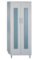 LXDirect ripon 2-door glass wardrobe