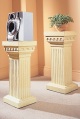 roman column loudspeaker/planter stand