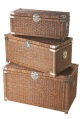 LXDirect set of 3 fern storage boxes