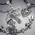 silver goth jewellery