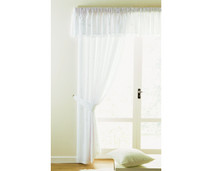 starburst lined voile curtains