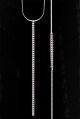 sterling silver beaded bracelet & necklace set