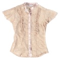 LXDirect stretch lace vintage blouse