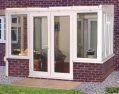 LXDirect traditional conservatory - dwarf wall - 7ft 9ins 3/4 7ft 7ins