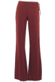 trousers with ruched top