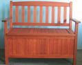 LXDirect wooden storage bench
