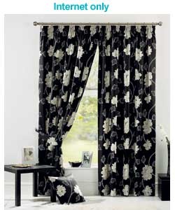 Black Curtains 66 x 90