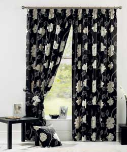 Black Curtains 66 x 90in
