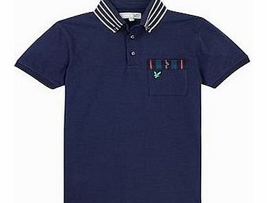 Lyle and Scott Mens Striped Collar Polo Shirt 2014