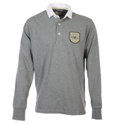 Lyle and Scott Grey Rugby Shirt