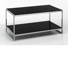 Lynx Black Glass Entertainment Unit Black
