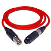 XLR XLR 10m RED Cable with Neutrik