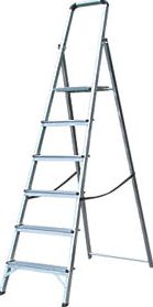 Lyte, 1228[^]44357 Platform Step Ladder Aluminium 6 Treads