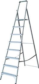 Lyte, 1228[^]89310 Platform Step Ladder Aluminium 8 Treads