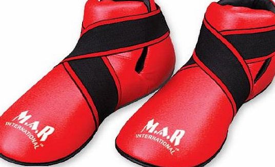 M.A.R International Ltd. M.A.R International Ltd Semi Contact Foot Protector Kick Boots Martial Arts Karate Taekwondo Boxing Kickboxing Thai Boxing Mma Muay Thai Black Child Small
