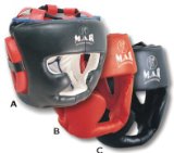 MAR Boxing Head Guard (Artificial Leather) LA