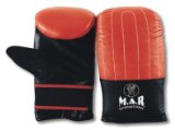 M.A.R International Ltd. MAR Training Punching Mitt / Bag Gloves (Goat Skin Leather) S