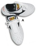M.A.R International Ltd. MAR Training Shoes White (Leather) 42A
