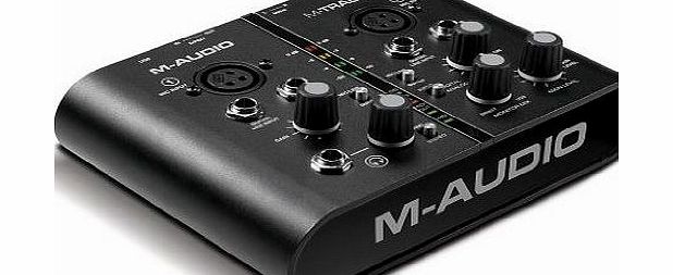 M-Audio M-Track Plus 2 Channel Portable USB Audio and MIDI Interface with Digital I/O, Ignite by AIR and Pro Tools
