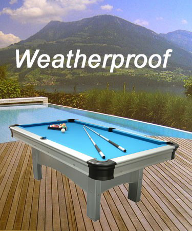 M M Professional Outdoor Pool Table