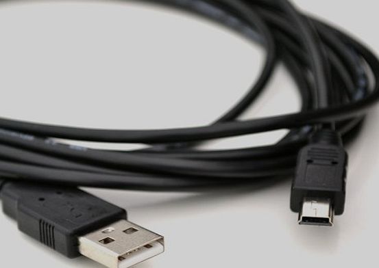 m-one  1.5 Meter 5ft Long Mini USB Power Charging Data Cable Lead for - Garmin Dash Cam 20 - Car GPS Sat Navigation