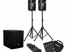 PROFX8 and SRM Active PA System Package