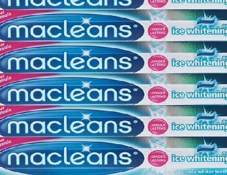 Macleans Ice Whitening Toothpaste 6 Pack