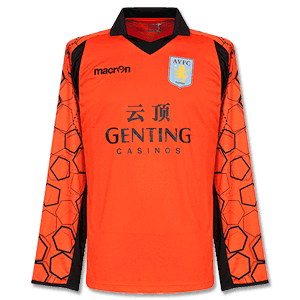 Aston Villa Away L/S GK Shirt 2012 2013