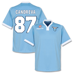 Macron Lazio Home Replica Candreva Shirt 2013 2014 (Fan