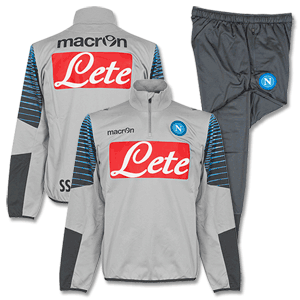 Napoli Official Training Suit - Light Grey 2014