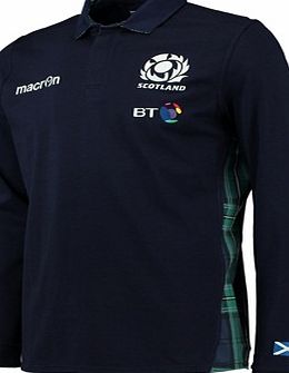 Macron Scotland Home Cotton Long Sleeve Shirt 15/17