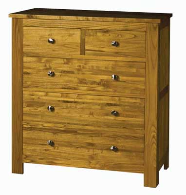 madison 2 over 3 drawer Chest of Drawers