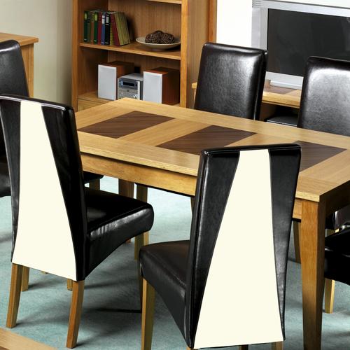 Madrid Oak Dining Set (5`Table 4 Chairs)