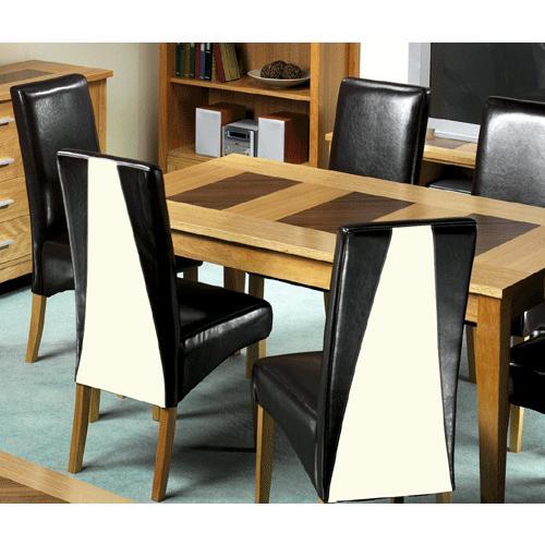 Madrid Oak Dining Set (6 Table 6 Chairs)