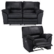 Regular Leather Recliner Sofa & Armchair,