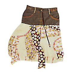 Girls Magilla Skirt - Brown
