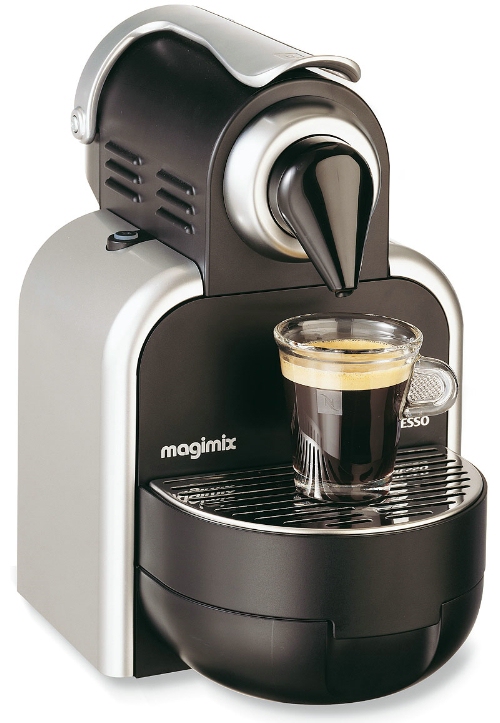 Magimix Silver M100 Auto Nespresso Machine