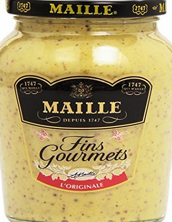 Maille French gourmet mustard with white wine vinegar Maille-moutarde fins gourmets aux vinaigre de vin blanc Maille - 340 gr