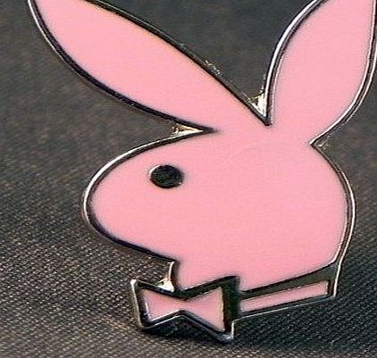 Mainly Metal Metal Enamel Pin Badge Playboy Bunny Girl (Pink)