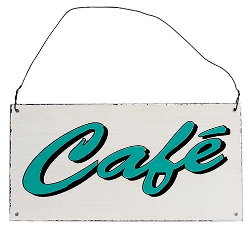 CAFE sign