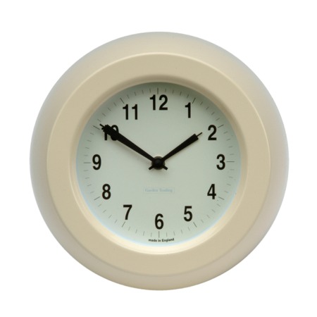 Cream Retro Kitchen Clock