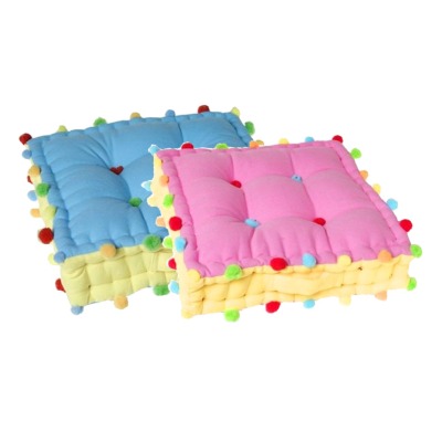 Floor Cushion - Dotty - Blue or Pink