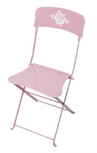 Garden Chairs - set of 2 metal folding chairs-