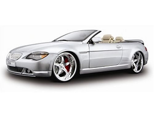 Diecast Model BMW 645ci (Kit) in Silver (1:18 scale)