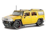 Diecast Model Hummer H2 SUV (Kit) in Yellow