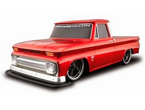 Radio Remote Controlled Chevrolet C-10 Custom Shop (1964) (1:16 scale) in Metallic Red