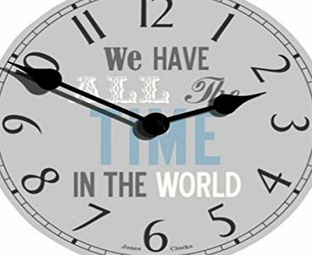 MAK Jones All the Time in the World Clock Dia. 40cm