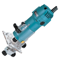 Makita 3707F 1/4andquot Trimmer With Light 240v