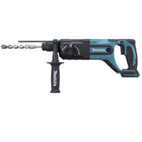 Makita Bhr240Z 18v Cordless Sds Hammer Drill Without Battery Or Charger