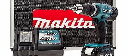Makita DHP453RFX 18V Li-Ion Cordless Combi Drill with 1 x 3Ah Battery